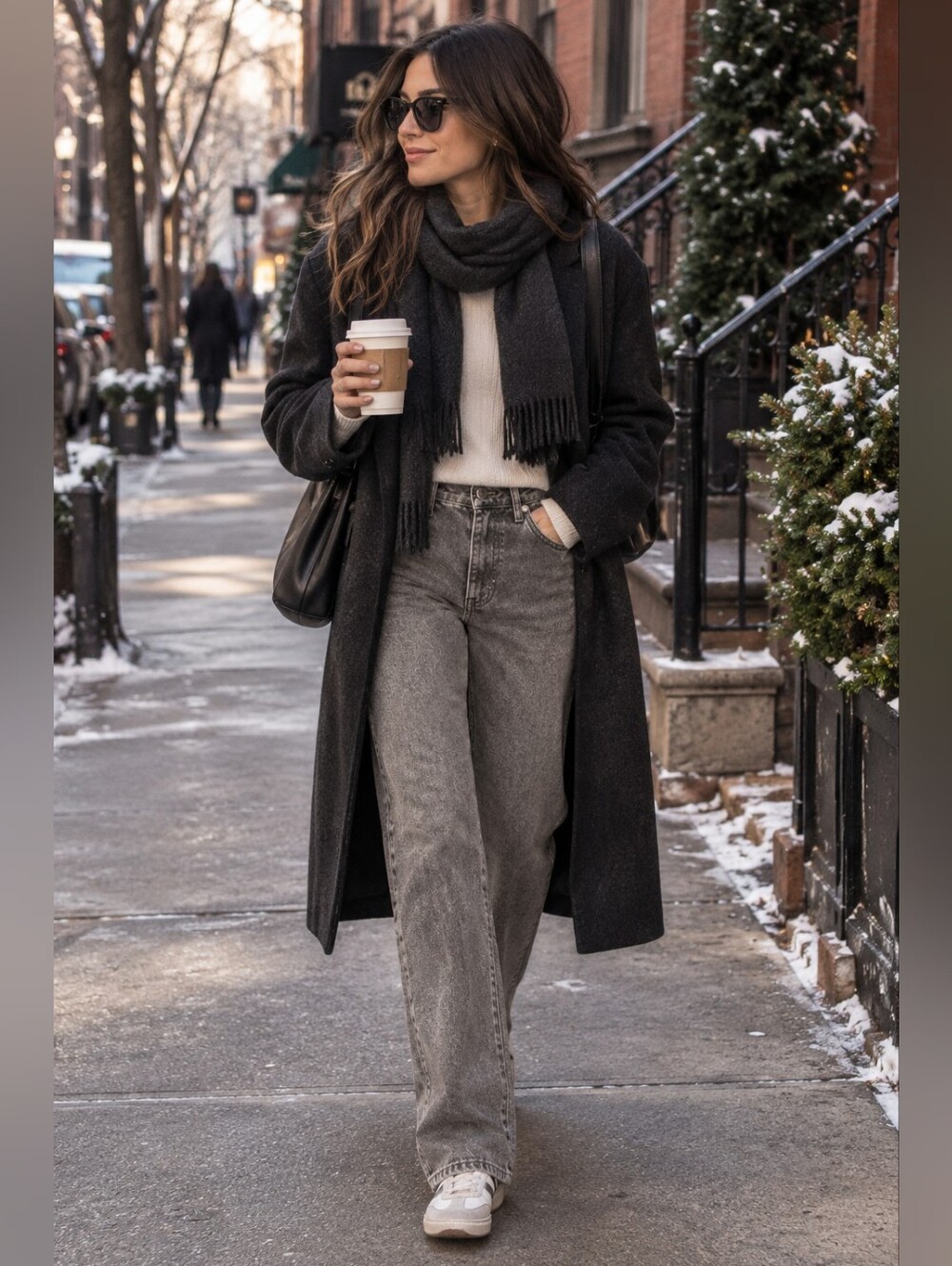 Apt. 9 Washed Gray High-Rise Straight Jeans